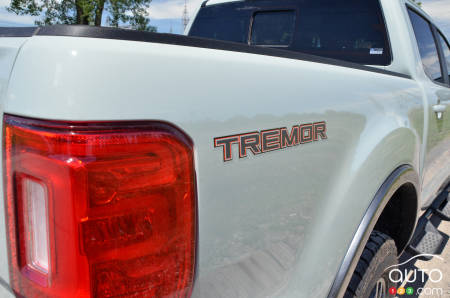2021 Ford Ranger Tremor, badging